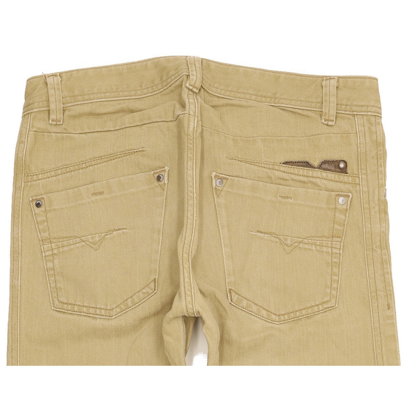 Diesel Darron Men Beige Tapered Slim Jeans W31 L30