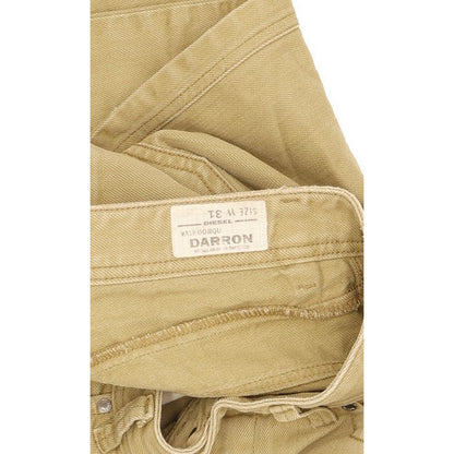 Diesel Darron Men Beige Tapered Slim Jeans W31 L30