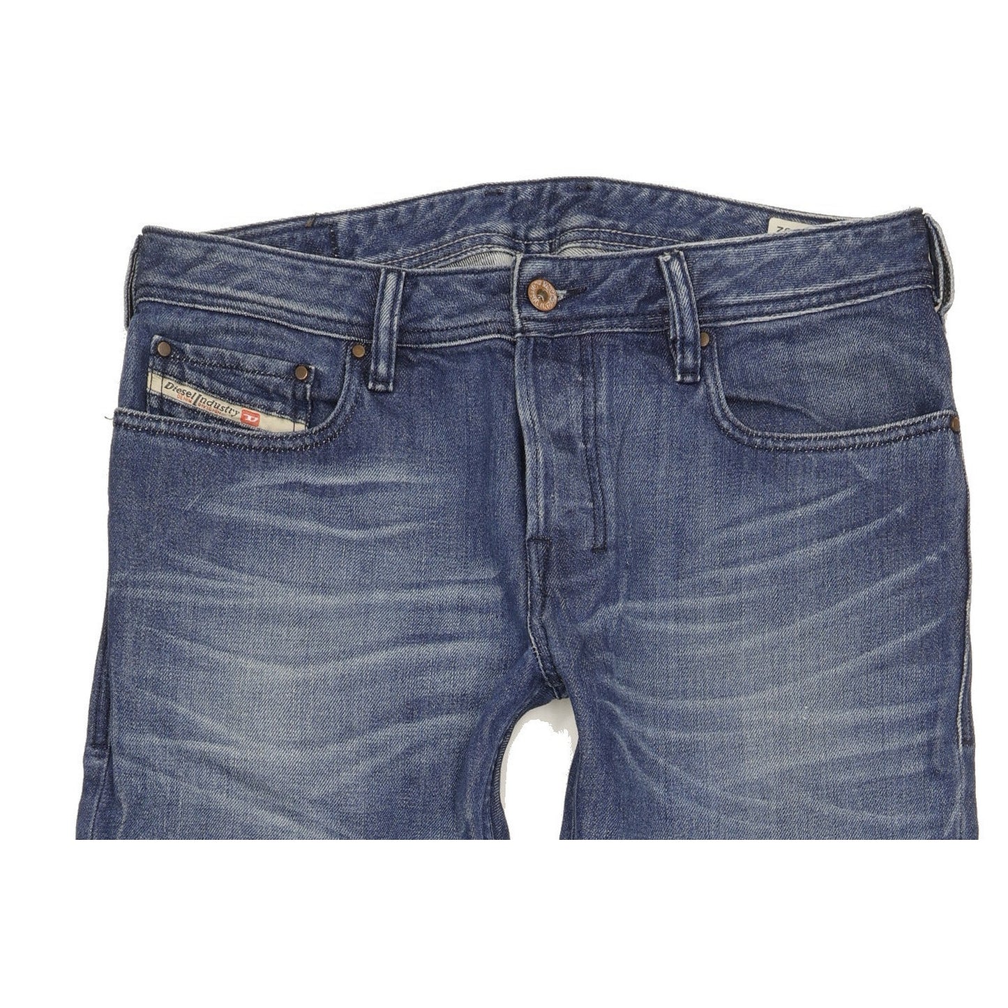 Diesel Zathan Men Blue Bootcut Slim Jeans W31 L33