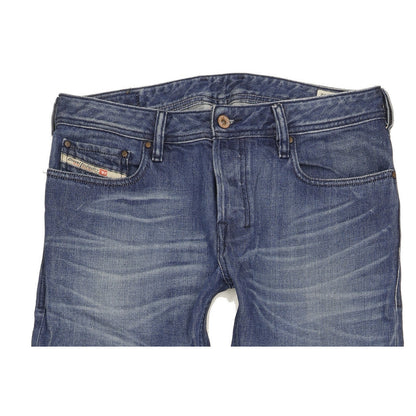 Diesel Zathan Men Blue Bootcut Slim Jeans W31 L33