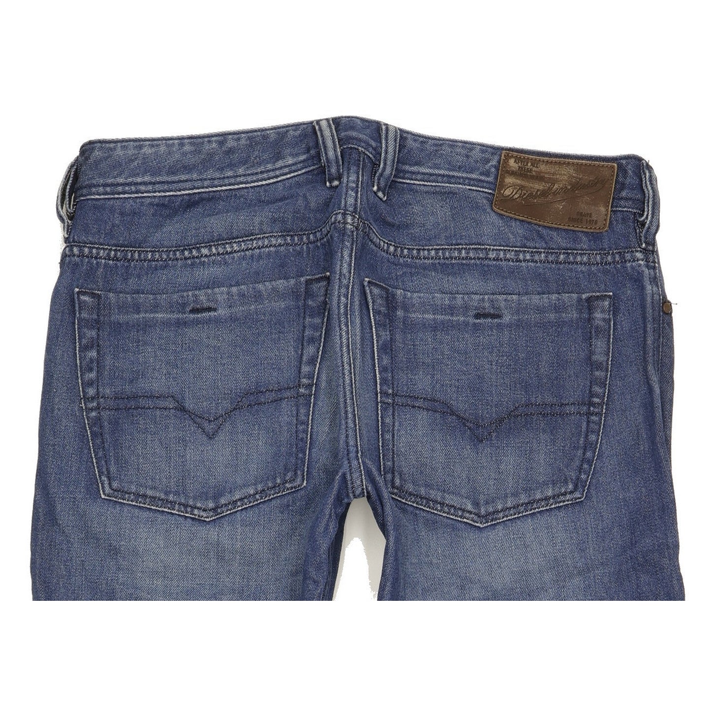 Diesel Zathan Men Blue Bootcut Slim Jeans W31 L33