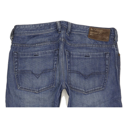 Diesel Zathan Men Blue Bootcut Slim Jeans W31 L33