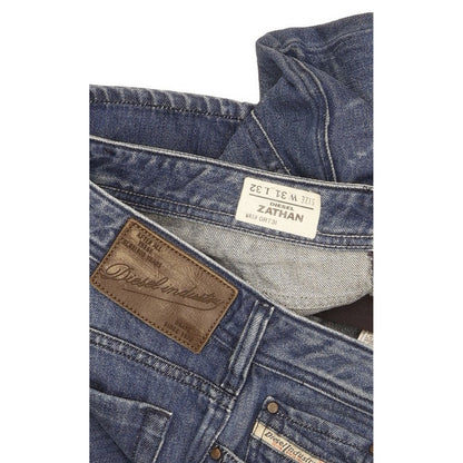Diesel Zathan Men Blue Bootcut Slim Jeans W31 L33