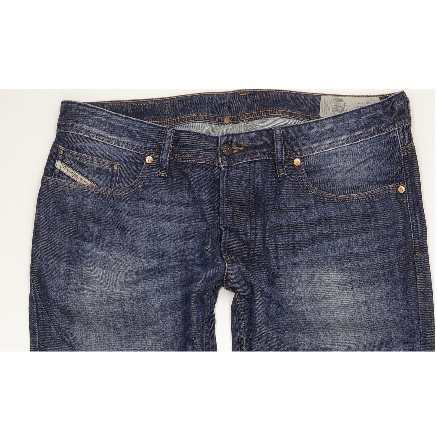 Diesel Larkee Men Blue Straight Regular Jeans W34 L32