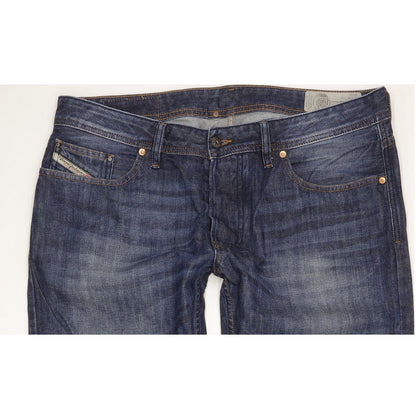 Diesel Larkee Men Blue Straight Regular Jeans W34 L32