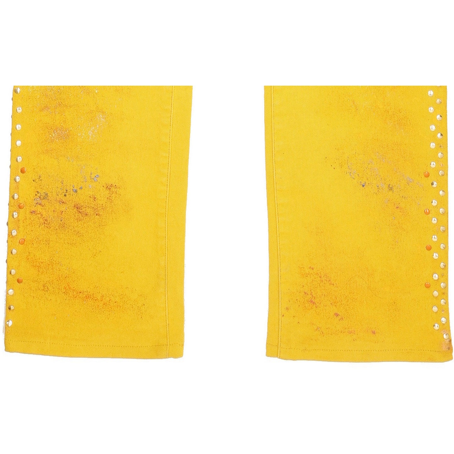 Diesel Bootzee Women Yellow Straight Slim Stretch Jeans W30 L33