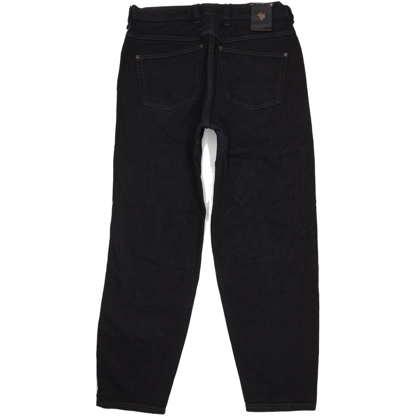 Diesel Saddle Baggy Vintage Men Black Tapered Relaxed Jeans W36 L33