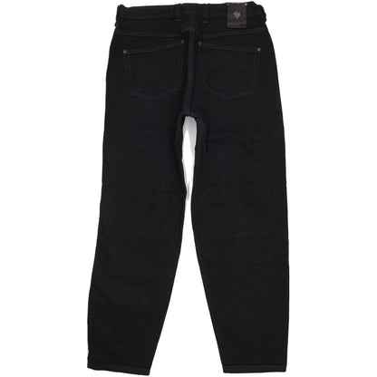 Diesel Saddle Baggy Vintage Men Black Tapered Relaxed Jeans W36 L33