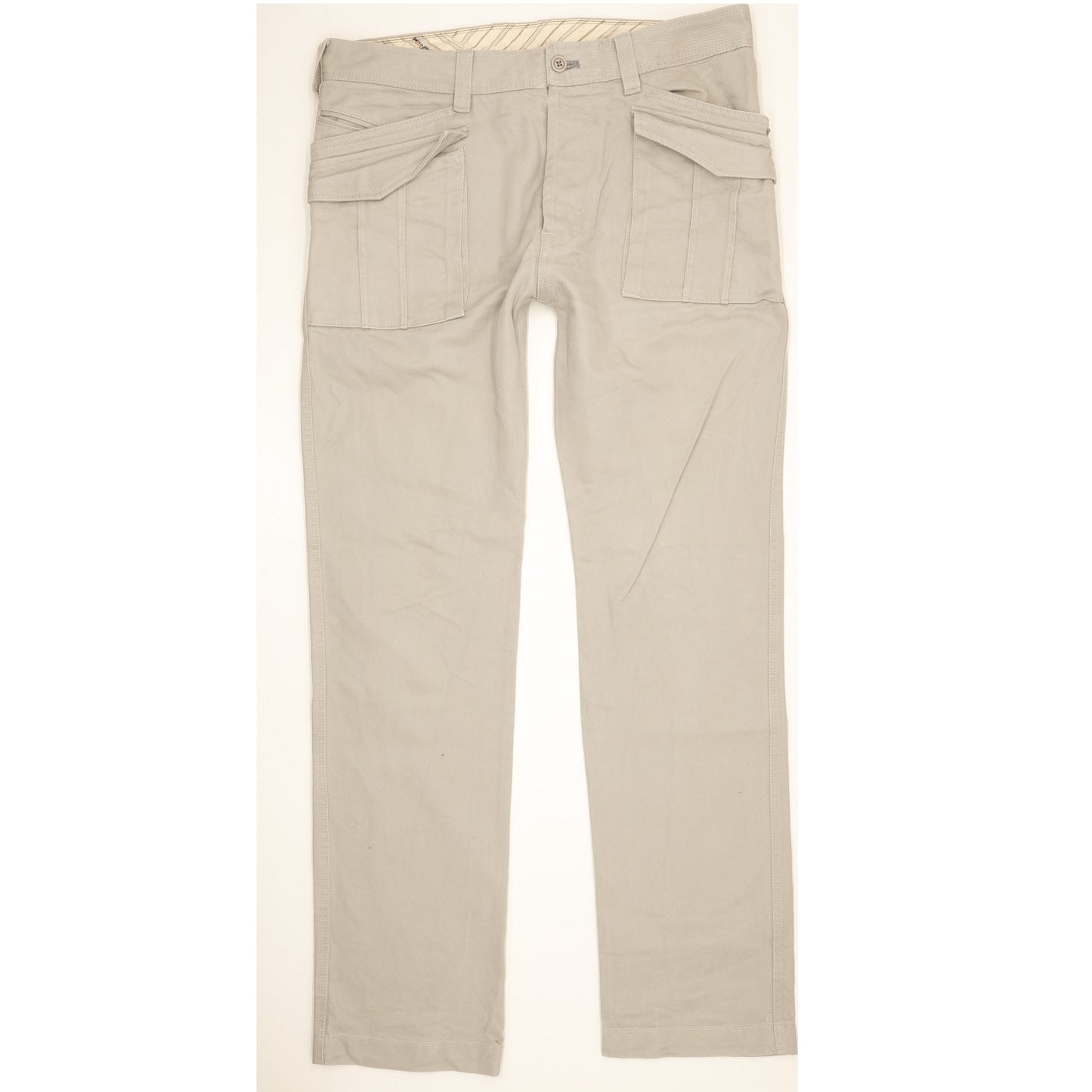Diesel Men Grey Straight Regular Jeans W34 L32