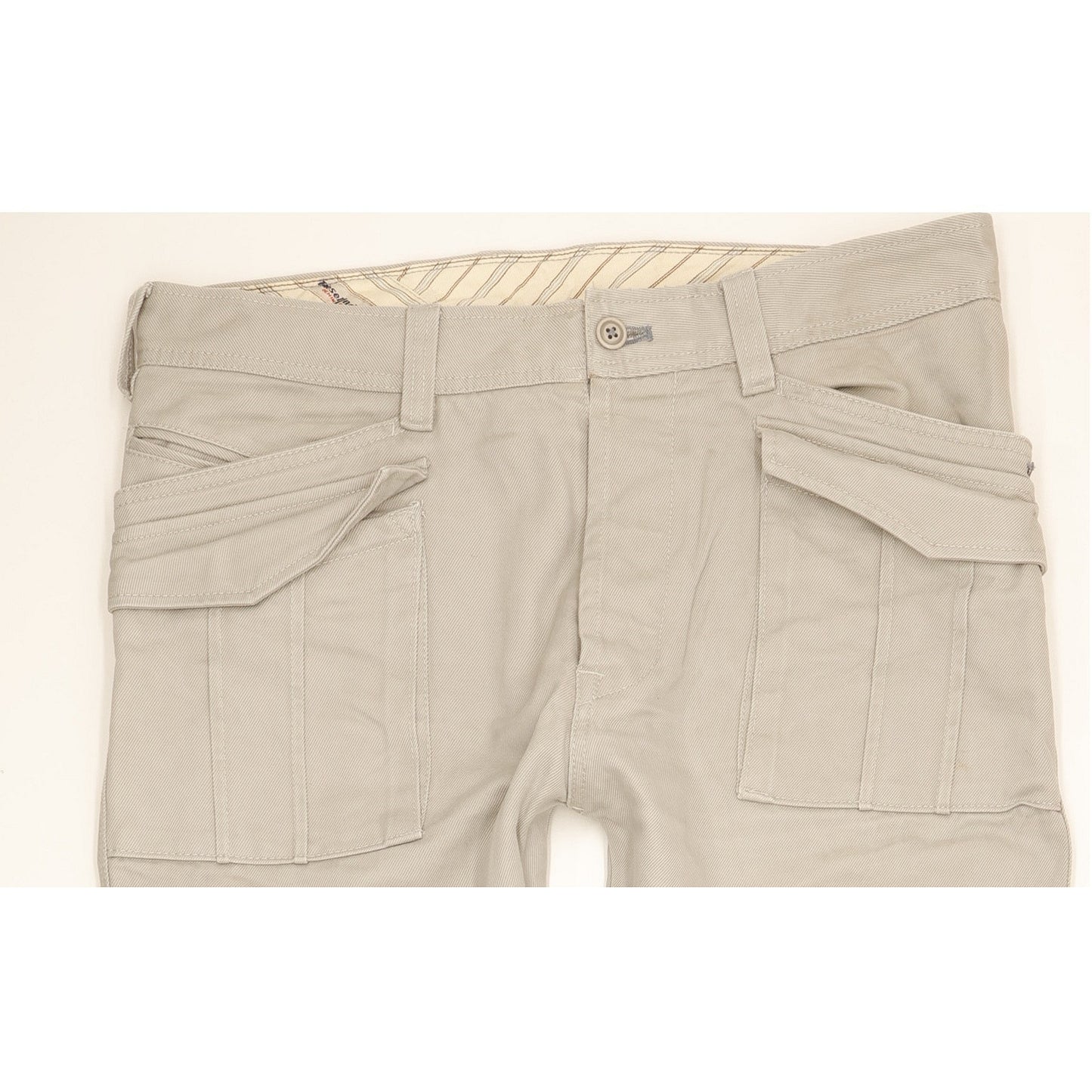 Diesel Men Grey Straight Regular Jeans W34 L32