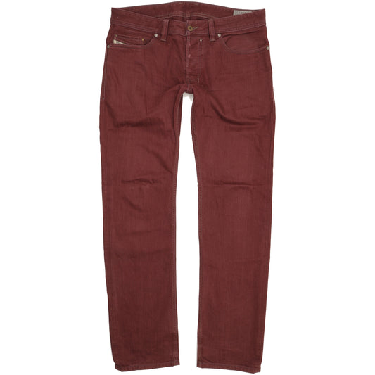 Diesel Safado Men Purple Straight Slim Jeans W33 L32