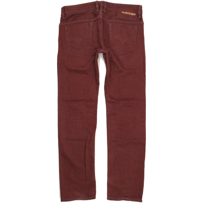 Diesel Safado Men Purple Straight Slim Jeans W33 L32