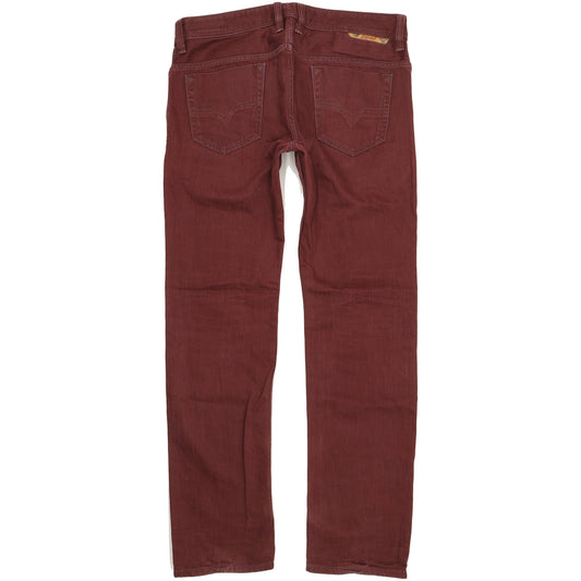 Diesel Safado Men Purple Straight Slim Jeans W33 L32