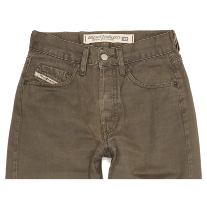 Diesel Cheyenne Men Grey Straight Regular Jeans W28 L28