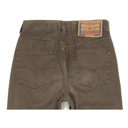 Diesel Cheyenne Men Grey Straight Regular Jeans W28 L28