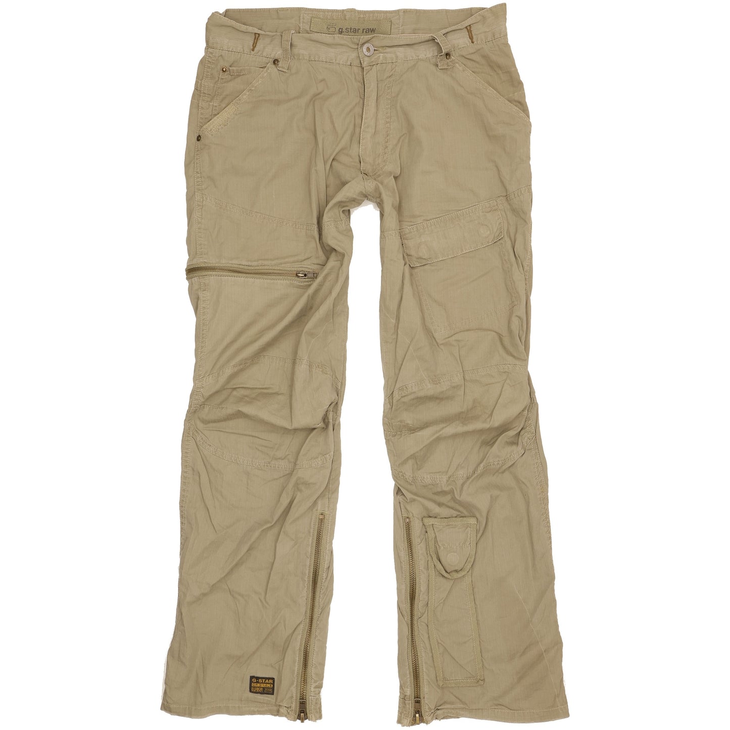 G-Star S.C. Army Elwood Men Green Straight Regular Trousers W32 L31