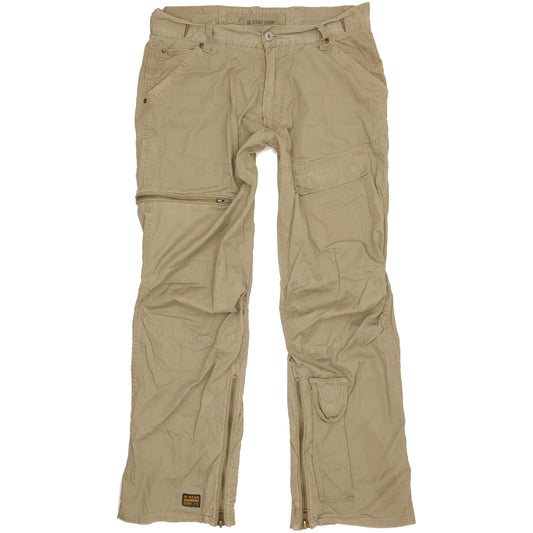 G-Star S.C. Army Elwood Men Green Straight Regular Trousers W32 L31