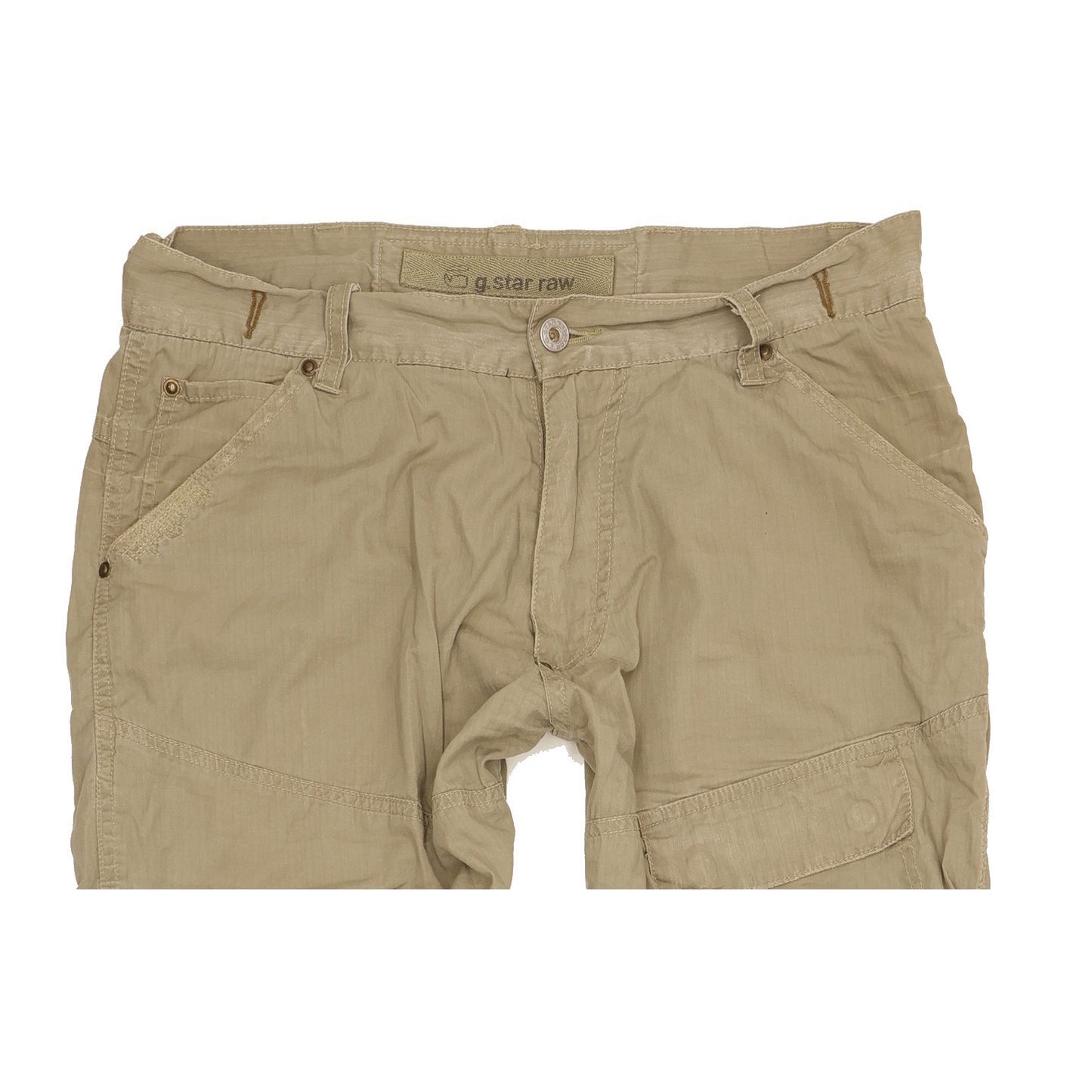G-Star S.C. Army Elwood Men Green Straight Regular Trousers W32 L31