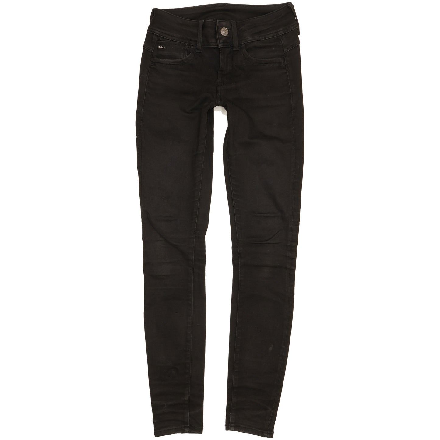 G-Star Lynn Women Black Skinny Slim Stretch Jeans W26 L31