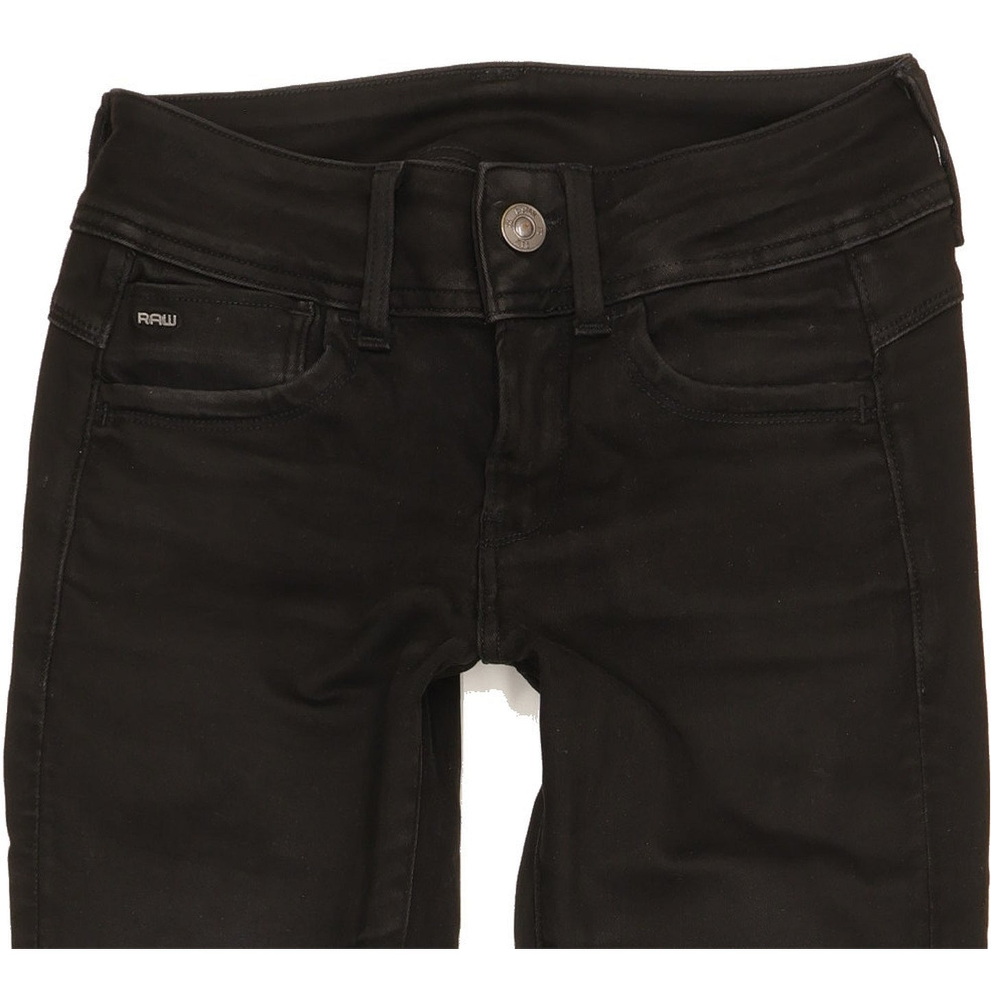 G-Star Lynn Women Black Skinny Slim Stretch Jeans W26 L31