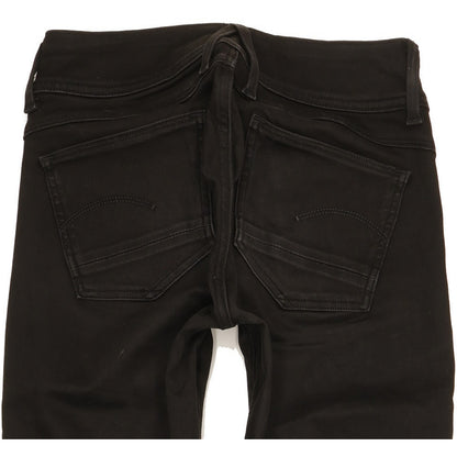 G-Star Lynn Women Black Skinny Slim Stretch Jeans W26 L31