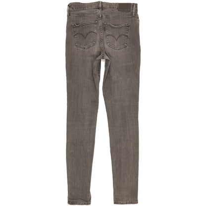 Levi's 721 Women Grey Skinny Slim Stretch Jeans W28 L32