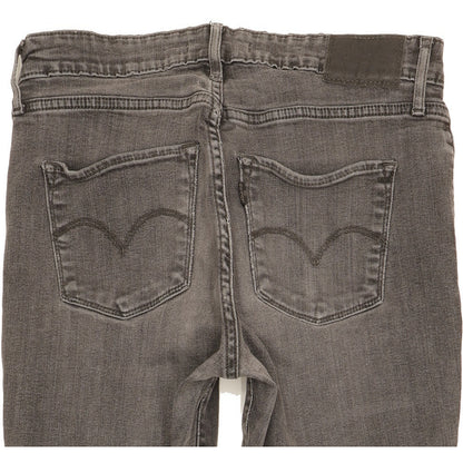 Levi's 721 Women Grey Skinny Slim Stretch Jeans W28 L32
