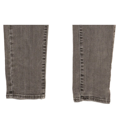 Levi's 721 Women Grey Skinny Slim Stretch Jeans W28 L32