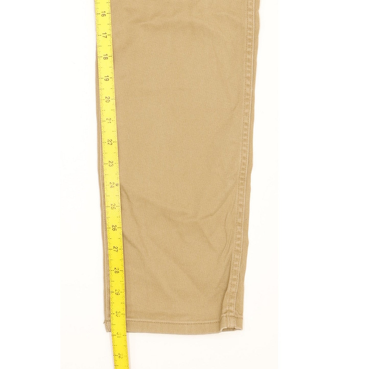 Wrangler Larston Men Beige Tapered Slim Stretch Jeans W34 L31