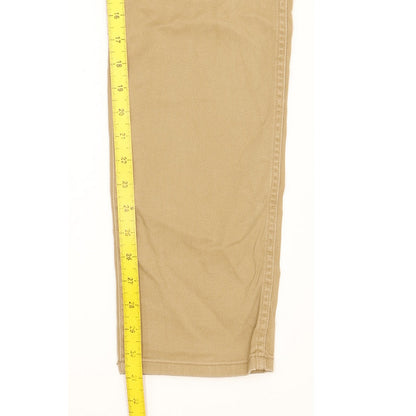 Wrangler Larston Men Beige Tapered Slim Stretch Jeans W34 L31
