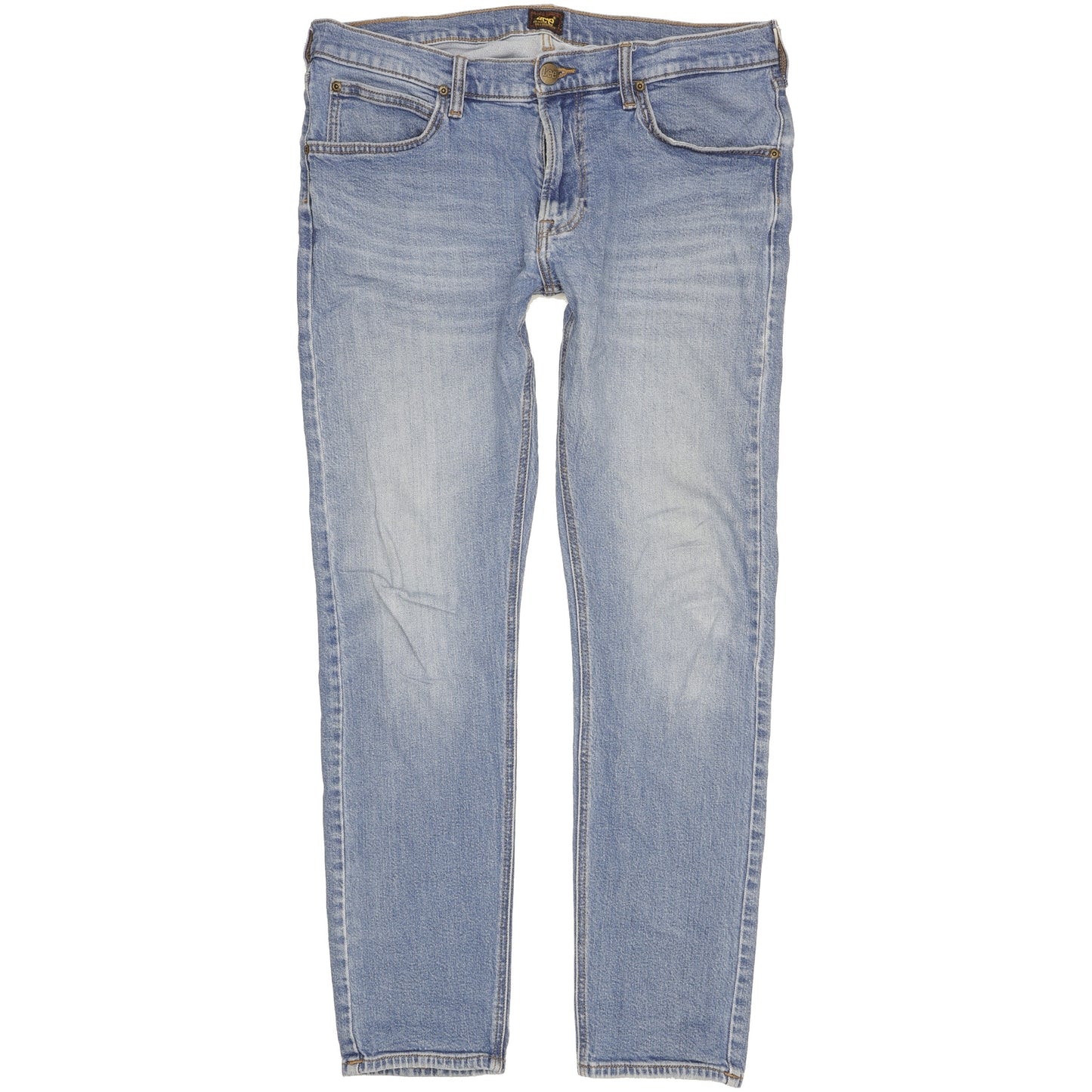 Lee Luke Men Blue Skinny Slim Stretch Jeans W34 L31