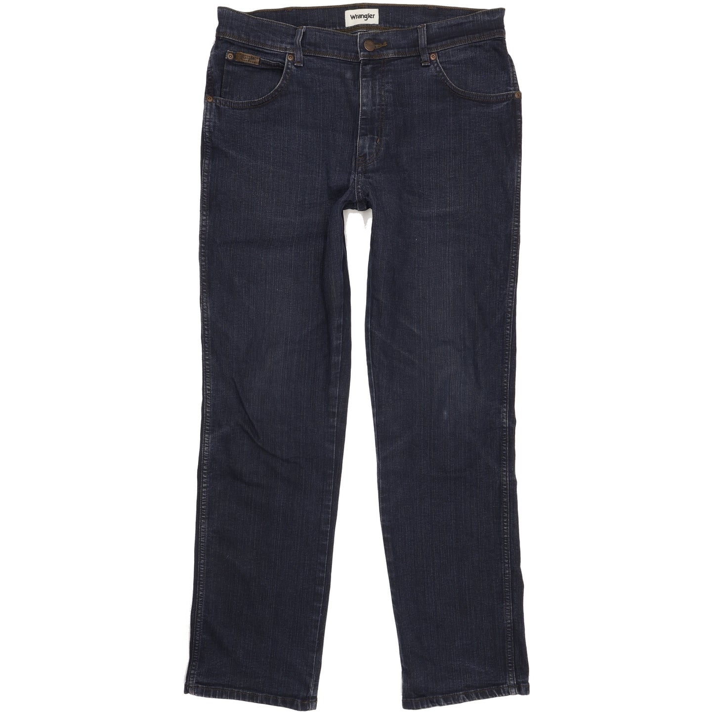 Wrangler Texas Men Blue Straight Regular Stretch Jeans W34 L32