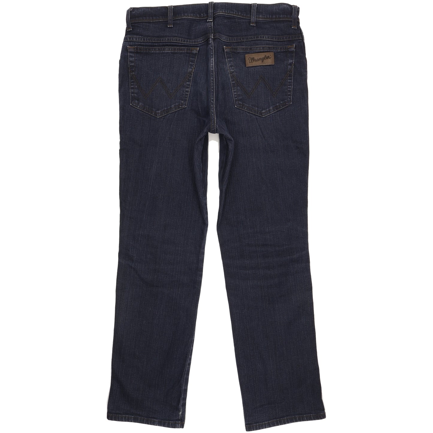 Wrangler Texas Men Blue Straight Regular Stretch Jeans W34 L32