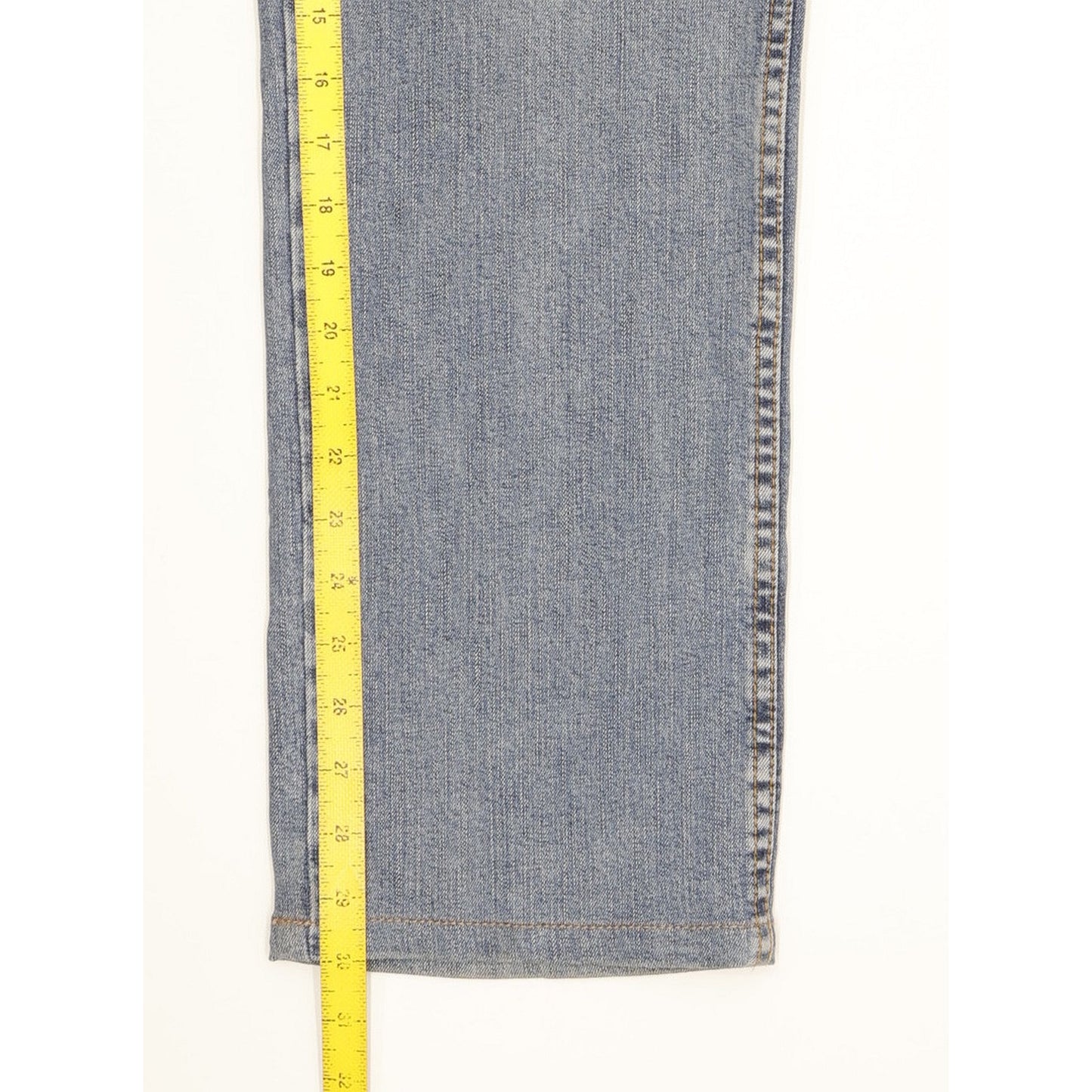 Wrangler Texas Men Blue Straight Regular Stretch Jeans W38 L30