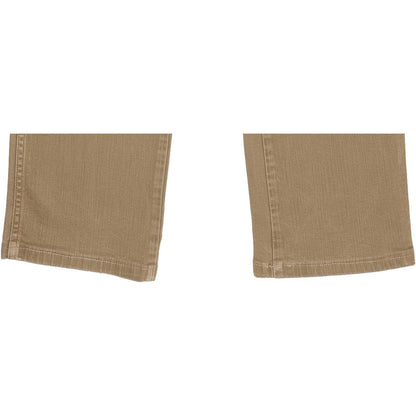 Wrangler Texas Men Brown Straight Regular Stretch Jeans W33 L28