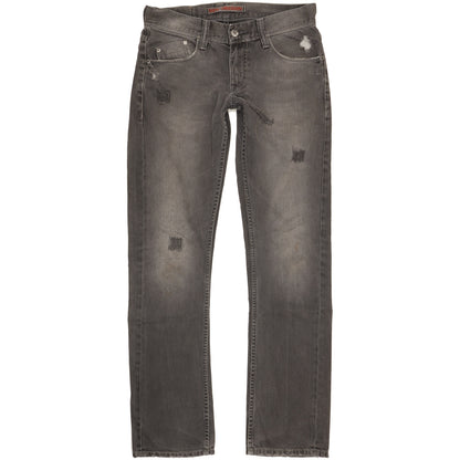 Mustang New Oregon Men Grey Straight Slim Jeans W30 L34