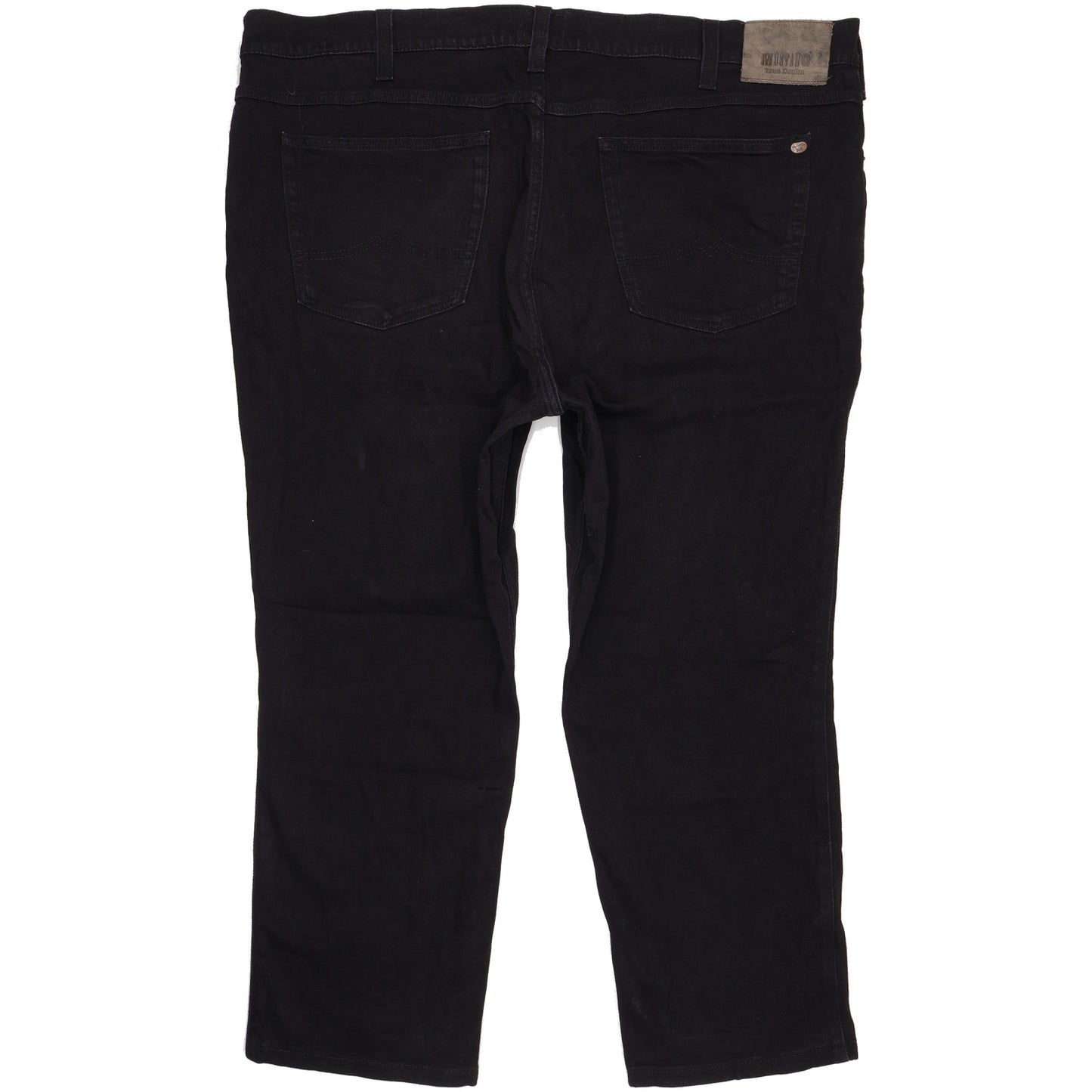 Mustang Tramper Men Black Straight Regular Jeans W44 L27