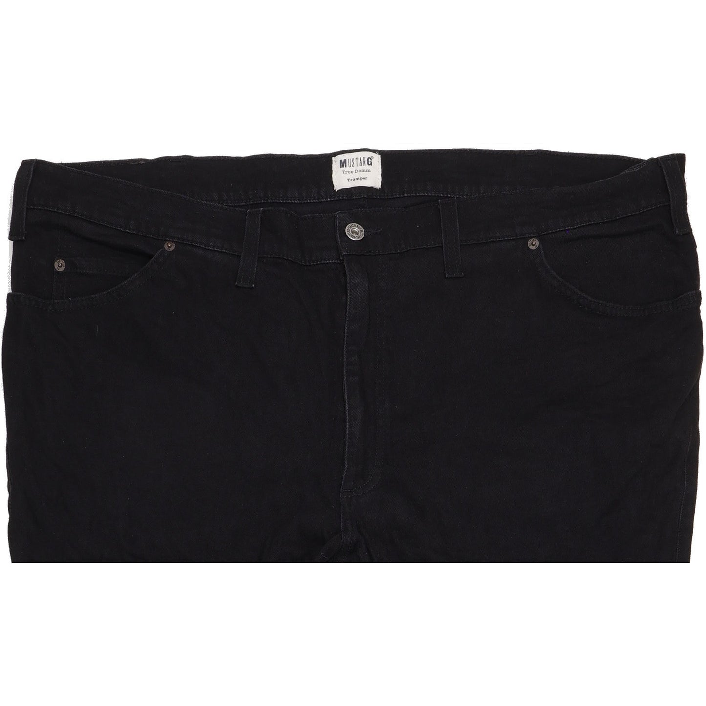 Mustang Tramper Men Black Straight Regular Jeans W44 L27