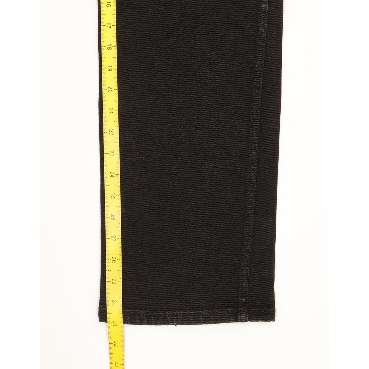 Wrangler Durable Quality Men Black Straight Regular Stretch Jeans W36 L31