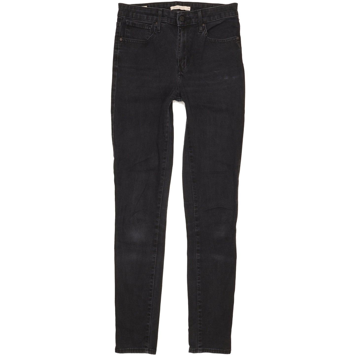 Levi's 721 Black Skinny Slim Jeans High Waisted W29 L32