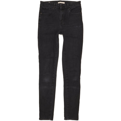 Levi's 721 Black Skinny Slim Jeans High Waisted W29 L32
