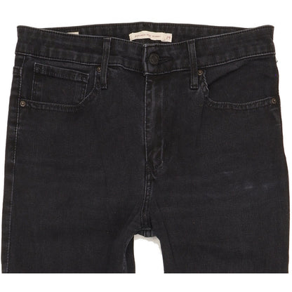Levi's 721 Black Skinny Slim Jeans High Waisted W29 L32