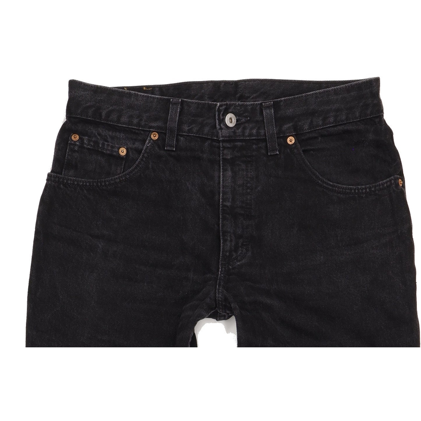 Mustang Michigan Men Black Straight Regular Jeans W33 L32