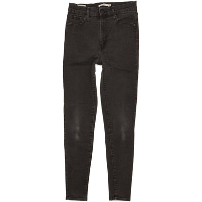 Levi's Mile Black Skinny Slim Stretch Jeans High Waisted W29 L29