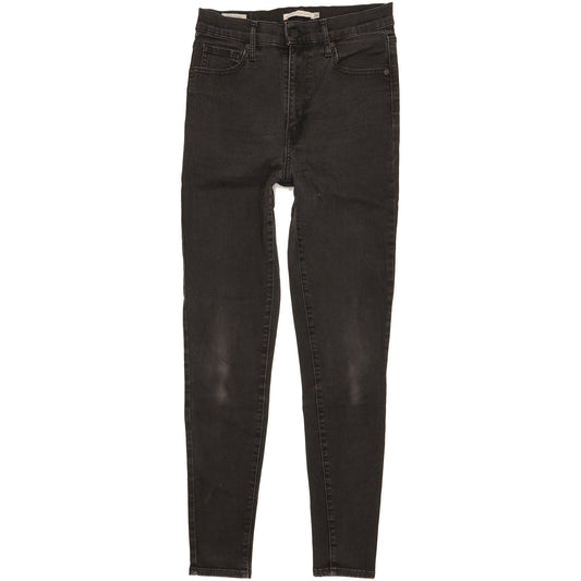 Levi's Mile Black Skinny Slim Stretch Jeans High Waisted W29 L29