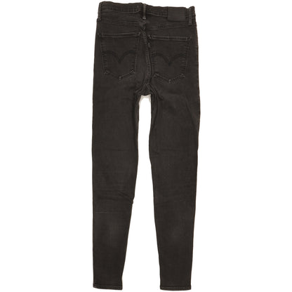 Levi's Mile Black Skinny Slim Stretch Jeans High Waisted W29 L29