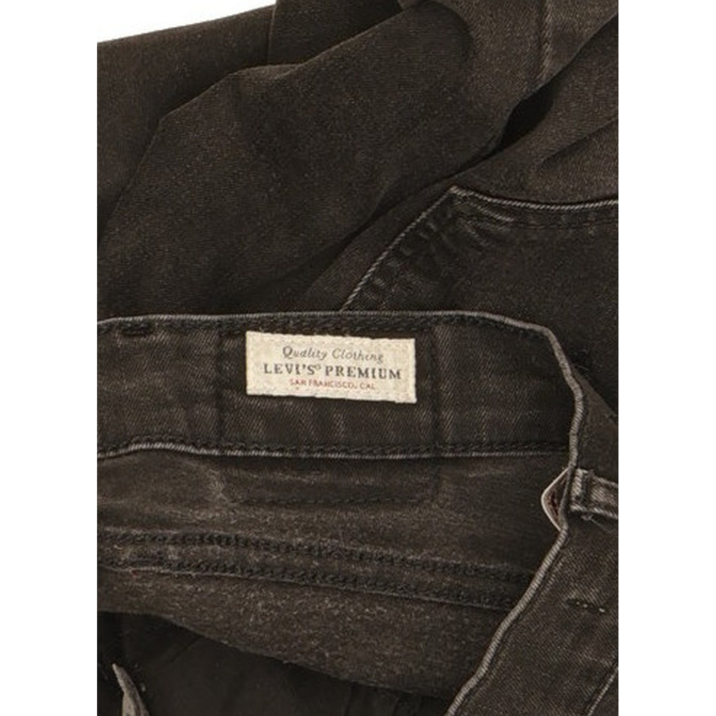 Levi's Mile Black Skinny Slim Stretch Jeans High Waisted W29 L29