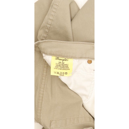 Wrangler Texas Men Beige Straight Regular Stretch Jeans W38 L31