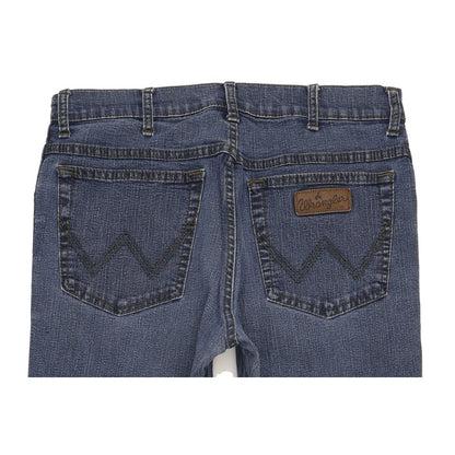 Wrangler Texas Men Blue Straight Regular Stretch Jeans W34 L34