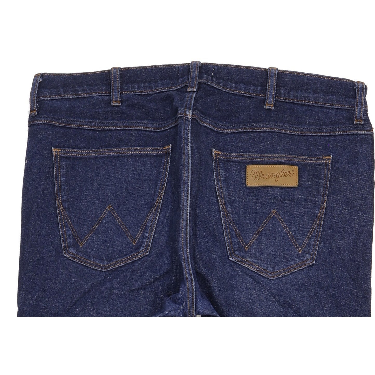 Wrangler Greensboro Men Blue Straight Regular Stretch Jeans W36 L32